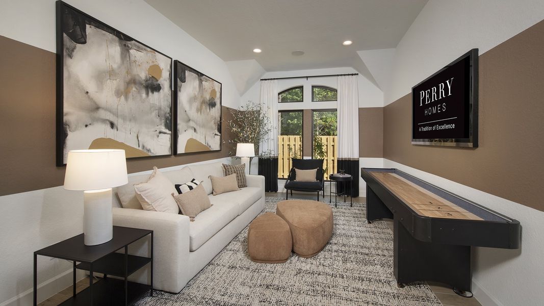 Furnished interior view inside a new home in Colton, Todd Mission (Image 7).