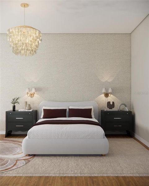 Furnished interior view inside a new home in , Gotha (Image 10).