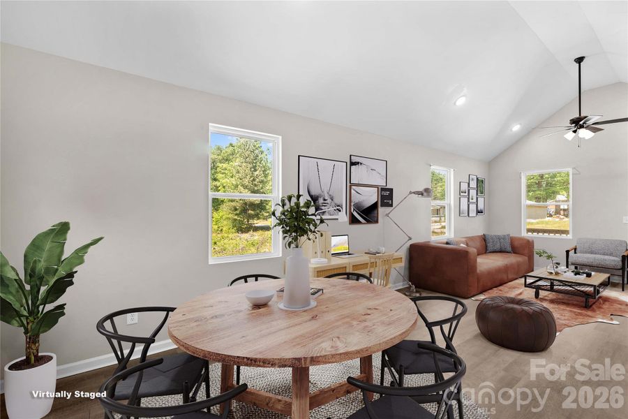 Furnished interior view inside a new home in , Salisbury (Image 9).