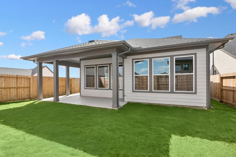 Exterior details and patio area of a home in Jubilee, Hockley (Image 17). Exterior details and patio area of a home in Jubilee, Hockley (Image 17).