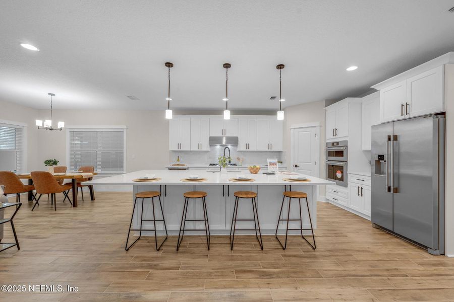 Furnished interior view inside a new home in , Jacksonville (Image 18).