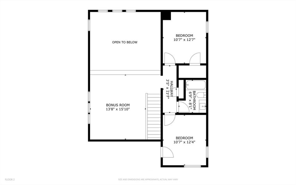 View of home floor plan