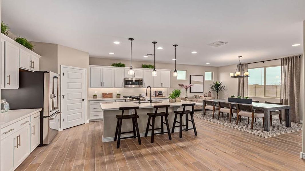 Representative furnished interior of a home built from the Paisley by Taylor Morrison in Paradisi Discovery Collection, Surprise (Image 10).