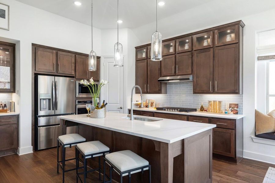 Furnished interior view inside a new home in Riceland, Mont Belvieu (Image 35).