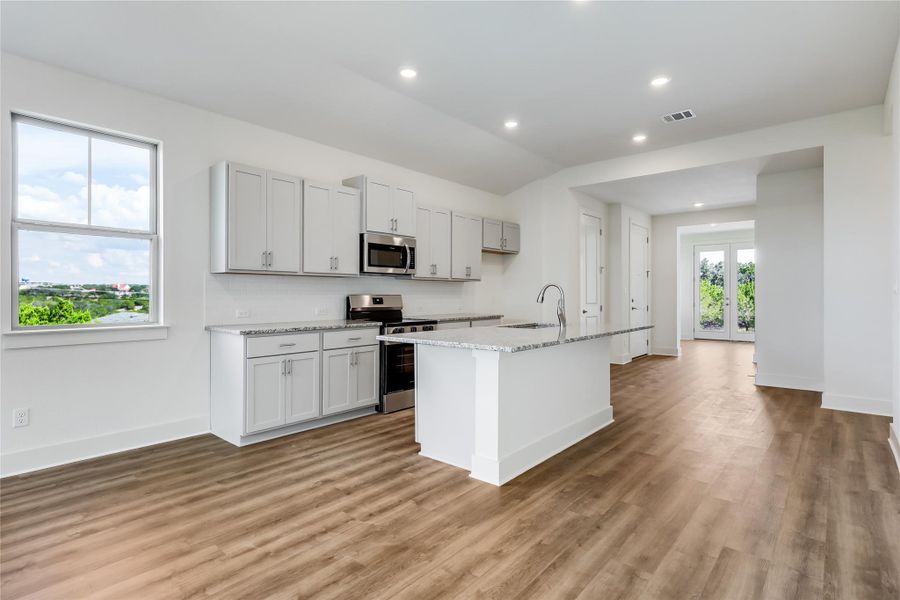 Furnished interior view inside a new home in , Lago Vista (Image 10).