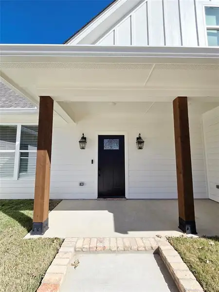 Exterior details and patio area of a home in , Van (Image 2). Exterior details and patio area of a home in , Van (Image 2).