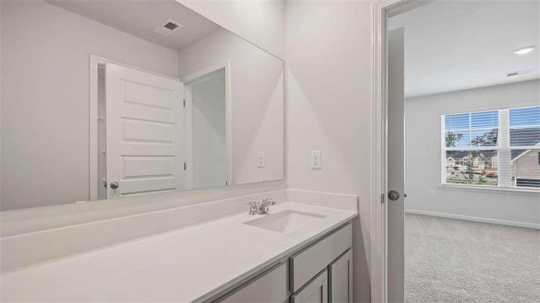 Furnished interior view inside a new home in Independence, Loganville (Image 5). Furnished interior view inside a new home in Independence, Loganville (Image 5).