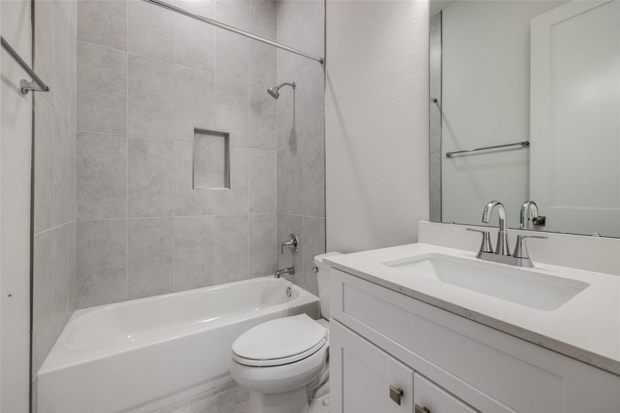 Furnished interior view inside a new home in , Sealy (Image 16).