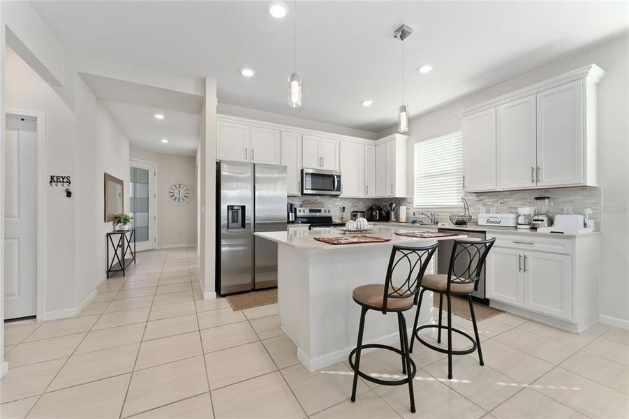 Furnished interior view inside a new home in , Kissimmee (Image 11).