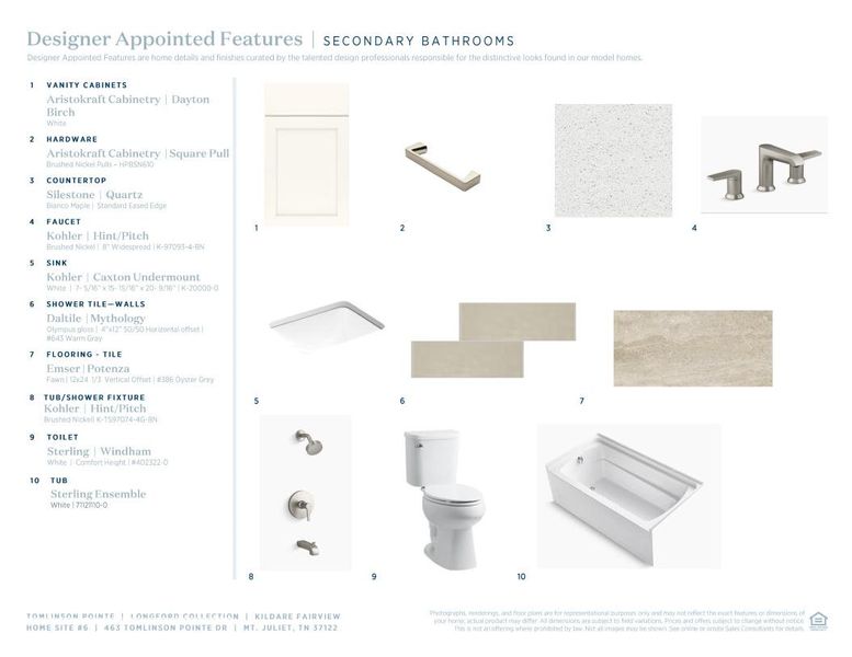 Image 13 of a home in Tomlinson Pointe - Longford Collection.