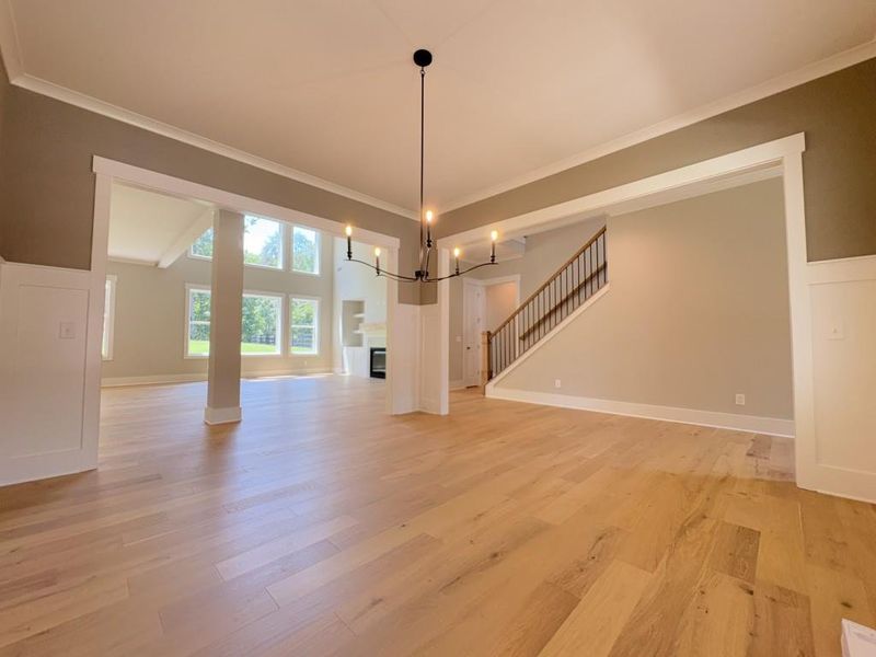 Spacious, unfurnished interior of a new home in Arden on Lanier, Cumming (Image 14).