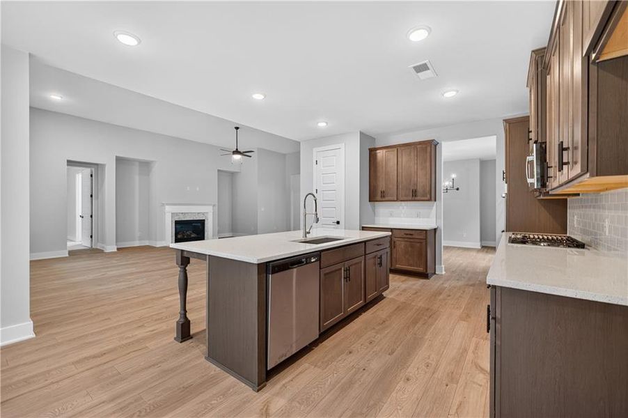 Furnished interior view inside a new home in , Gainesville (Image 11).