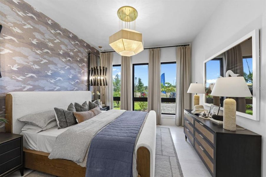 Furnished interior view inside a new home in , Venice (Image 16). Furnished interior view inside a new home in , Venice (Image 16).