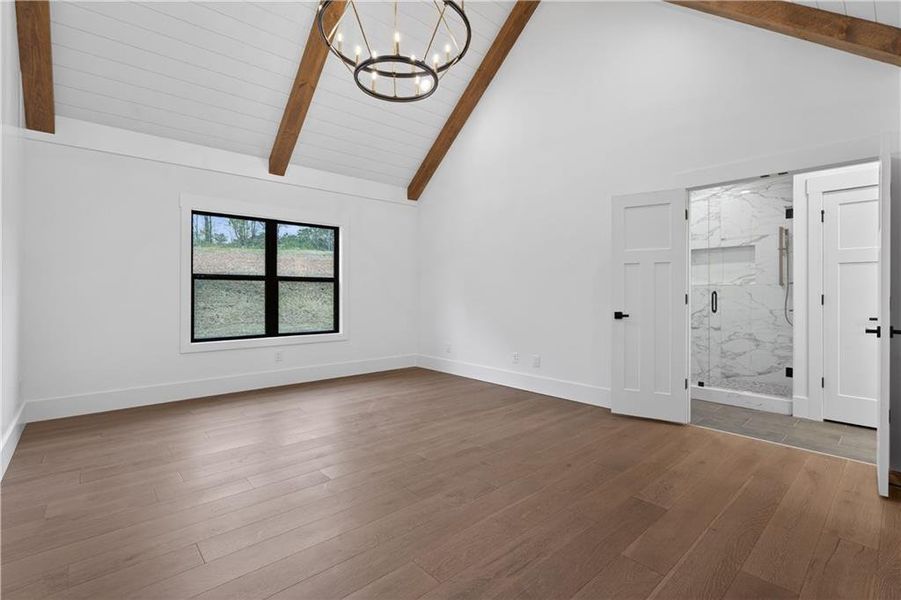 Spacious, unfurnished interior of a new home in , Ellijay (Image 15).