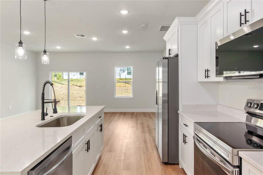 Furnished interior view inside a new home in , Citrus Springs (Image 10). Furnished interior view inside a new home in , Citrus Springs (Image 10).