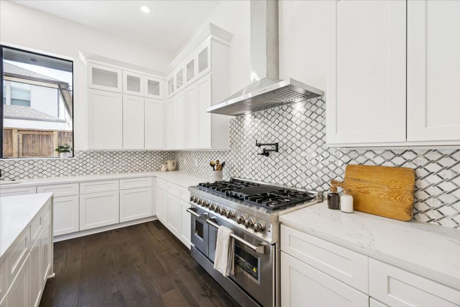Furnished interior view inside a new home in , Houston (Image 28).