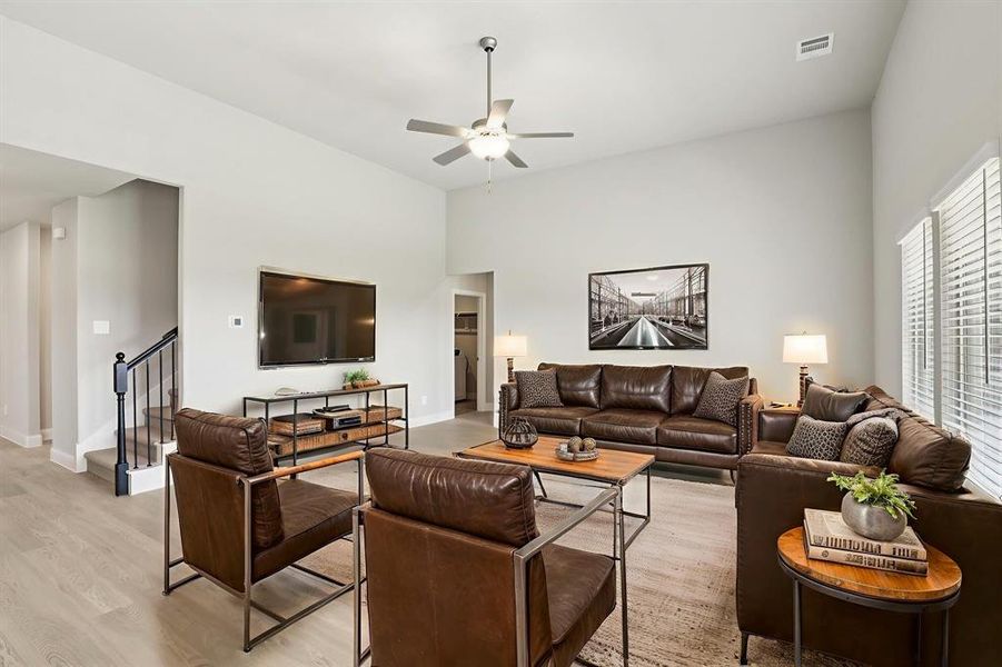 Photo is not of the actual home, but is an inspirational photo of builder’s model home and may depict options, furnishings, and/or decorator features that are not included. Photo is not of the actual home, but is an inspirational photo of builder’s model home and may depict options, furnishings, and/or decorator features that are not included.