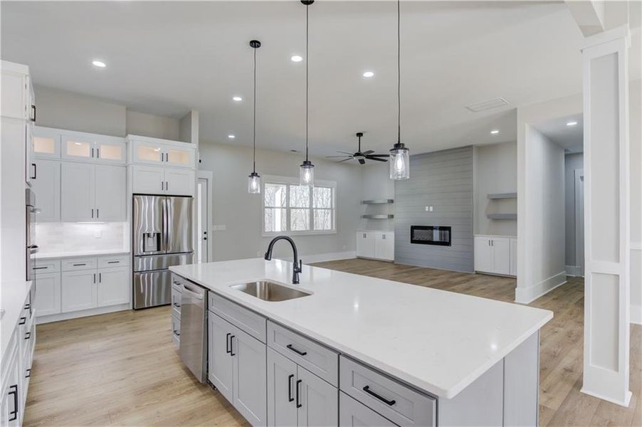 Furnished interior view inside a new home in , Jefferson (Image 9).