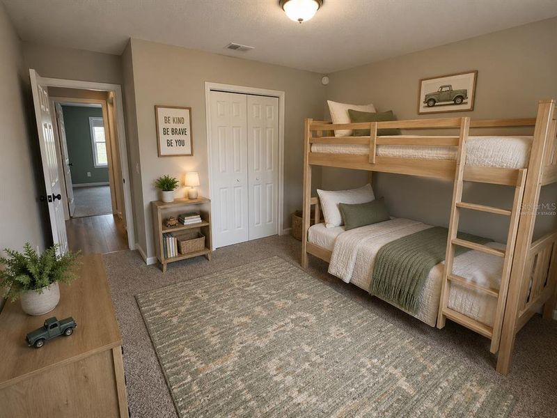 Furnished interior view inside a new home in , Dunnellon (Image 5).