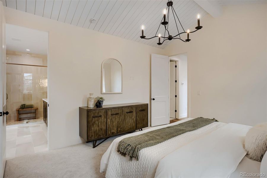 Furnished interior view inside a new home in , Denver (Image 9).
