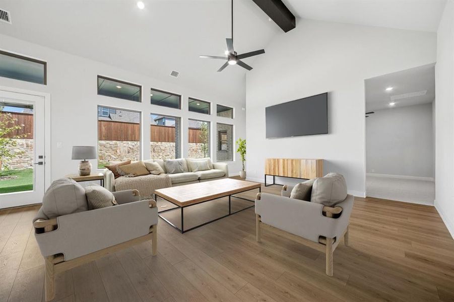 Furnished interior view inside a new home in Monterra - Classics, Fate (Image 8).