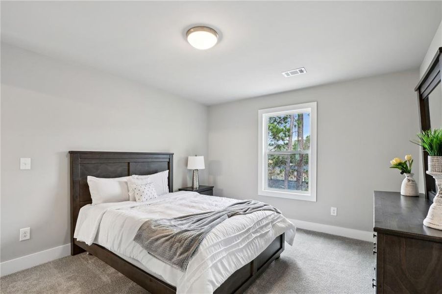 Furnished interior view inside a new home in , Atlanta (Image 25).