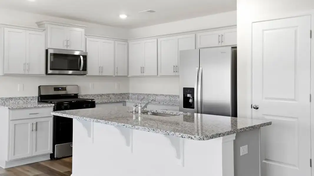 Furnished interior view inside a new home in Waverly Station, Greenwood (Image 8).