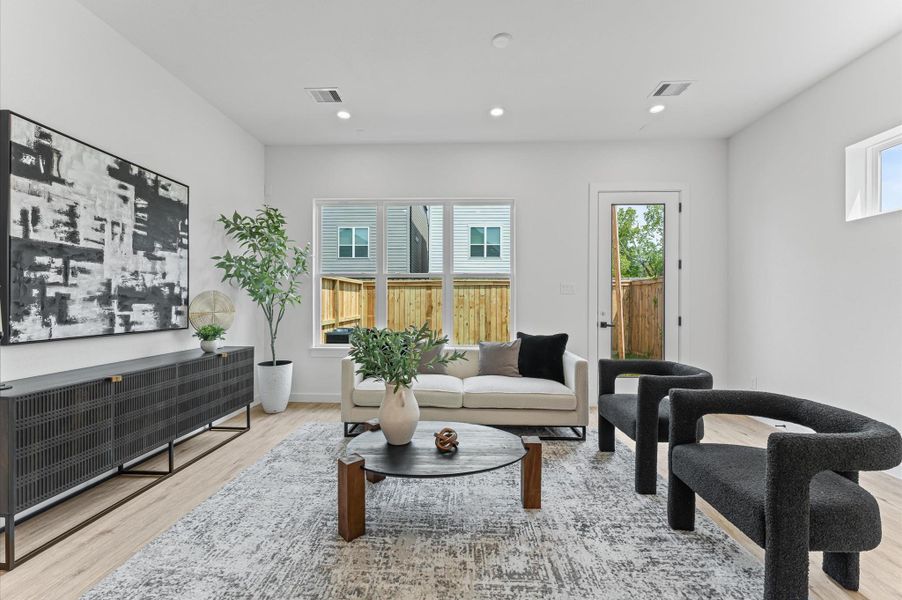 First floor living area