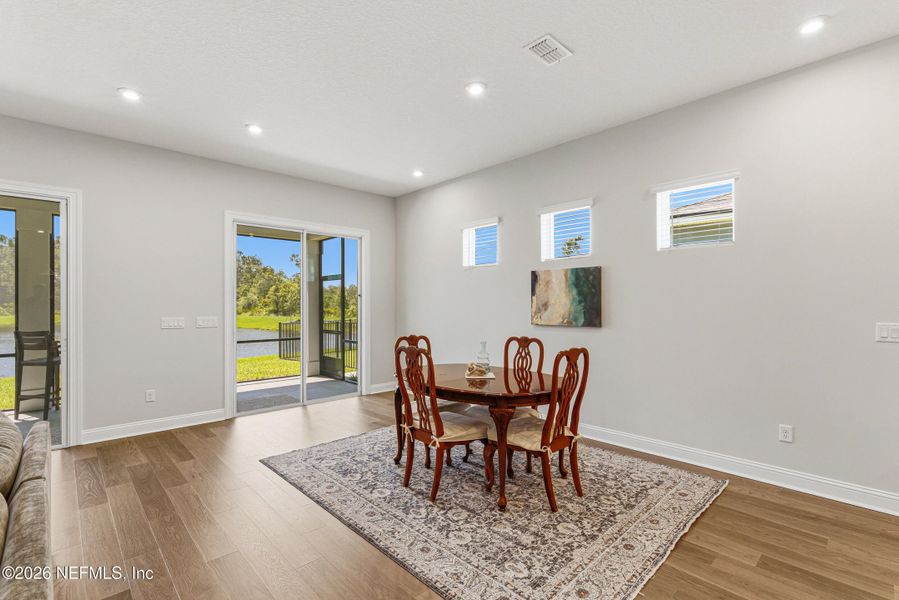 Furnished interior view inside a new home in RiverTown, St. Johns (Image 15).