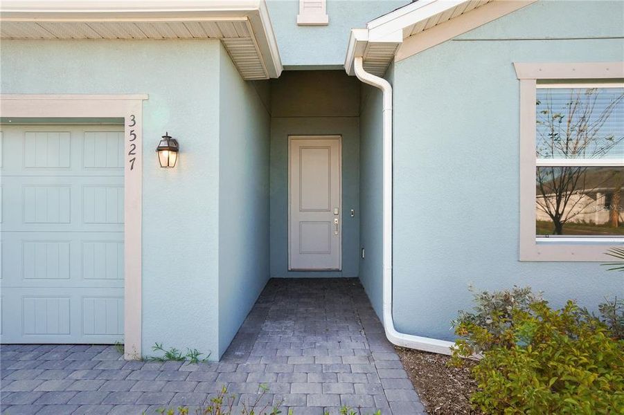 Exterior details and patio area of a home in Rye Ranch, Parrish (Image 21). Exterior details and patio area of a home in Rye Ranch, Parrish (Image 21).