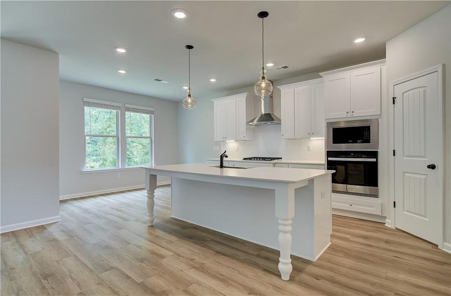 Furnished interior view inside a new home in Kingston, Locust Grove (Image 3).