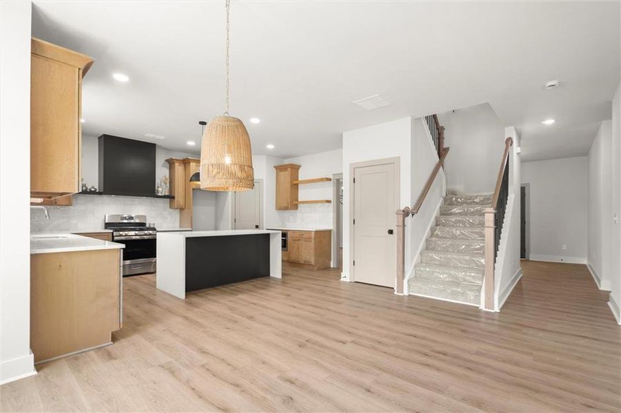 Furnished interior view inside a new home in , Cumming (Image 14). Furnished interior view inside a new home in , Cumming (Image 14).