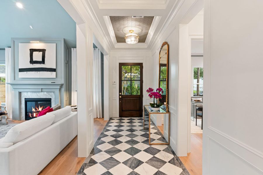 Furnished interior view inside a new home in , Houston (Image 29). Furnished interior view inside a new home in , Houston (Image 29).