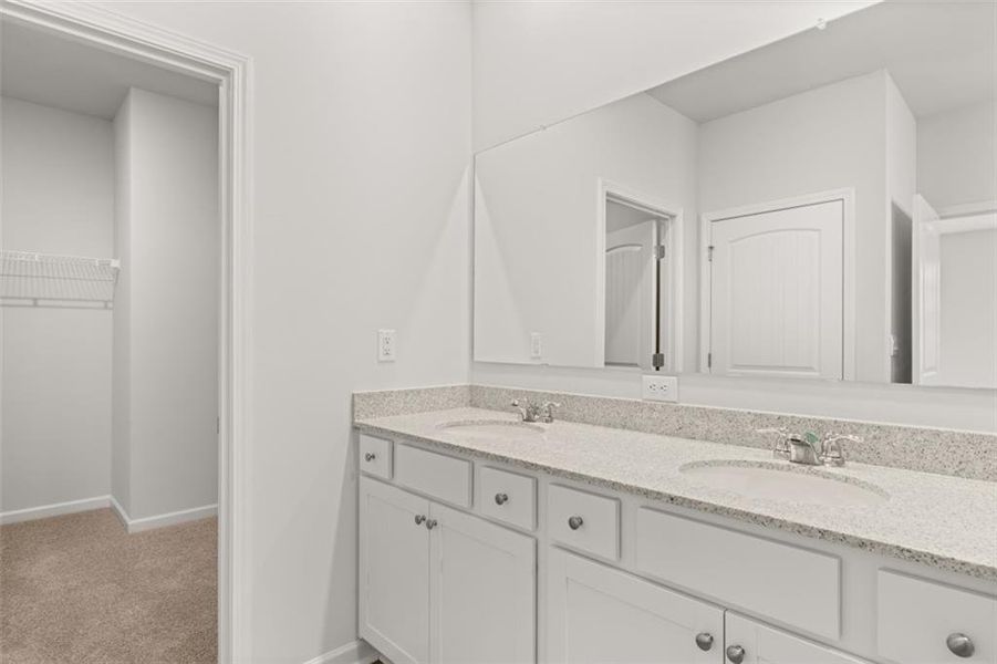 Furnished interior view inside a new home in Fairway 17 at Mirror Lake, Villa Rica (Image 8).