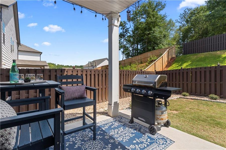 Exterior details and patio area of a home in , Temple (Image 4). Exterior details and patio area of a home in , Temple (Image 4).