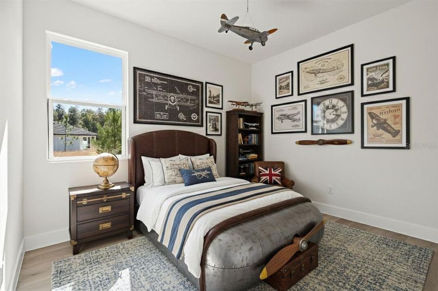 Furnished interior view inside a new home in , Dunnellon (Image 17).