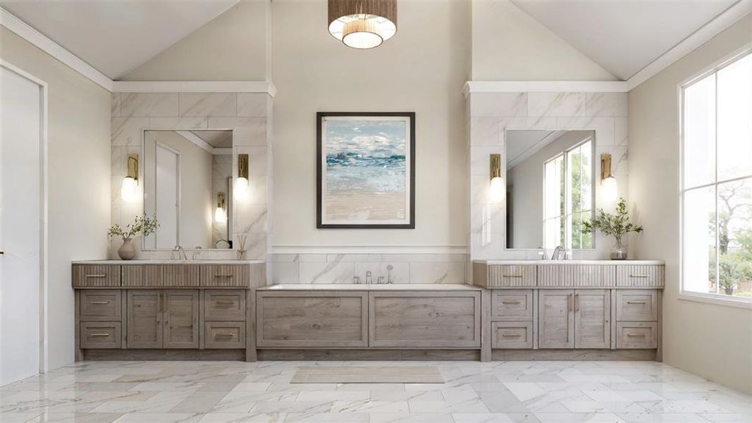 Furnished interior view inside a new home in , University Park (Image 4). Furnished interior view inside a new home in , University Park (Image 4).