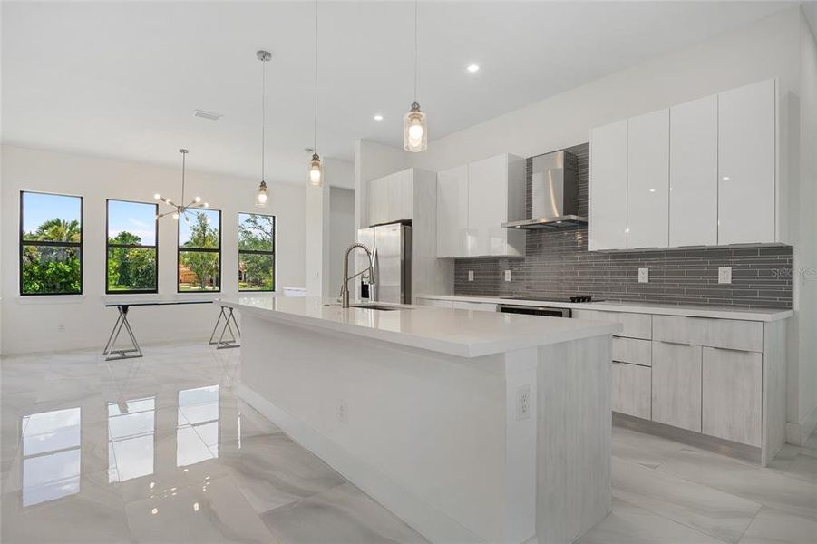 Furnished interior view inside a new home in , Punta Gorda (Image 14).