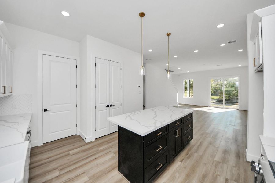 Furnished interior view inside a new home in , Houston (Image 16).