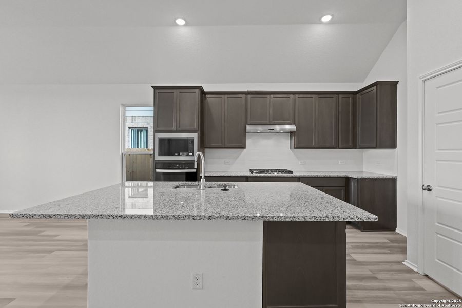 Furnished interior view inside a new home in Sunflower Ridge, New Braunfels (Image 10).