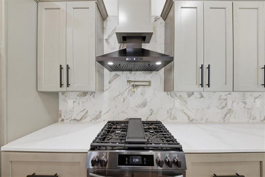 Close-up of interior finishes inside a home in , Atlanta (Image 21).