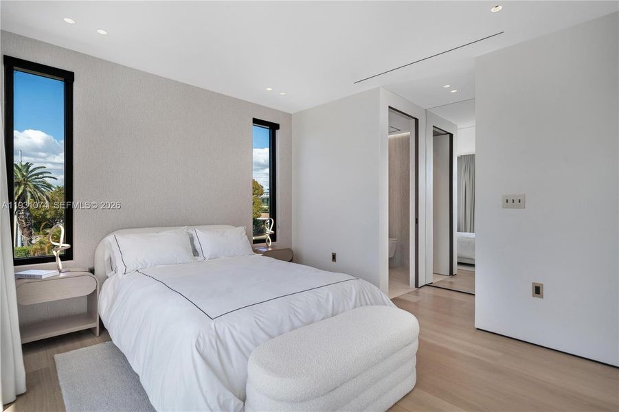 Furnished interior view inside a new home in , Miami Beach (Image 11).