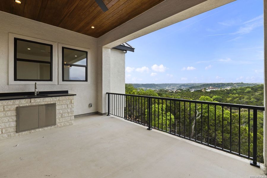 Exterior details and patio area of a home in , Boerne (Image 4).