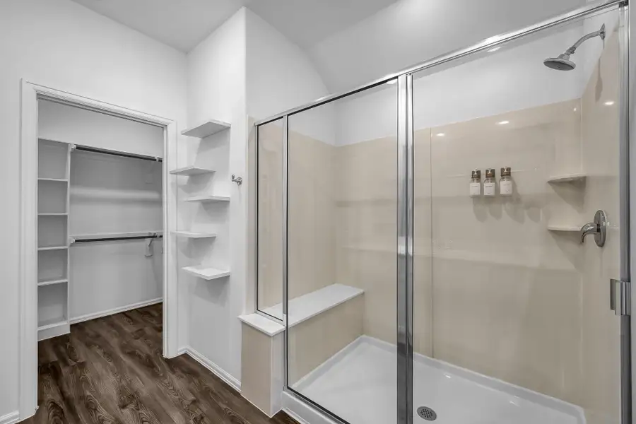 Walk in Shower in Primary Bathroom!