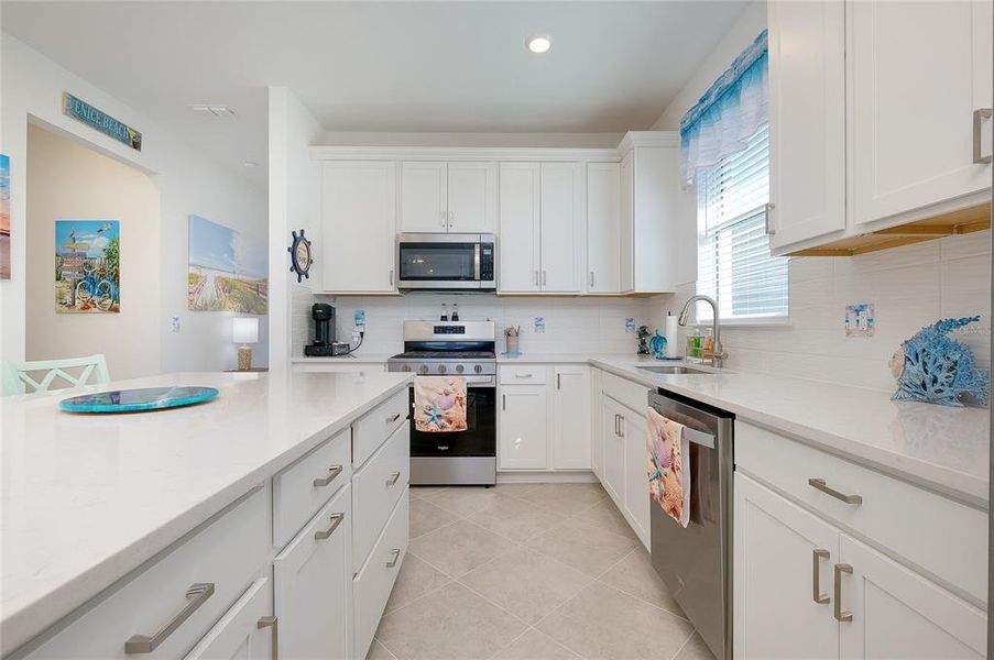 Furnished interior view inside a new home in BeachWalk by Manasota Key, Englewood (Image 14).