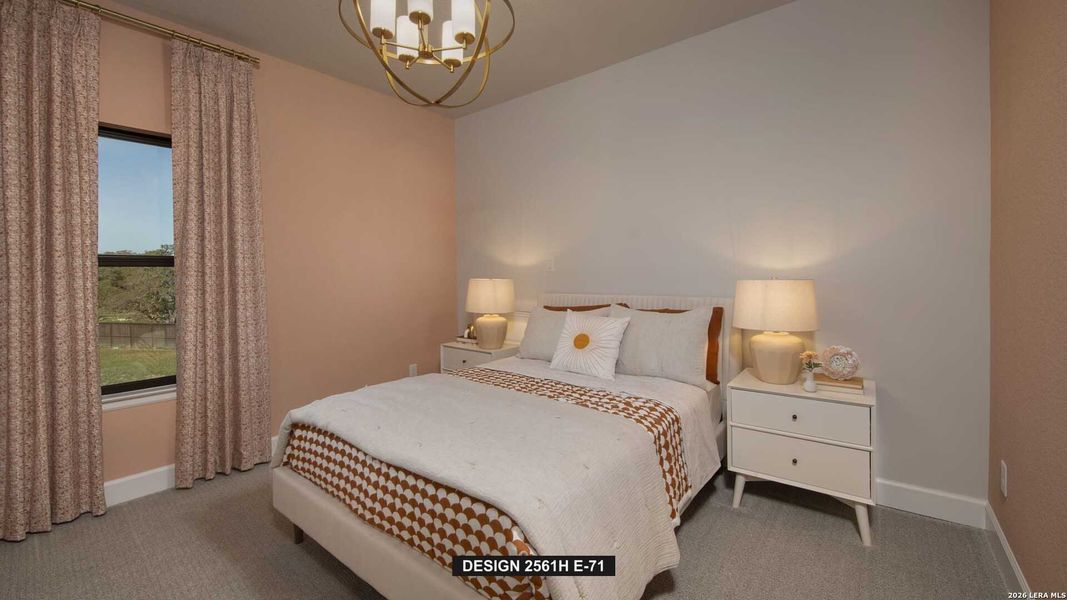 Furnished interior view inside a new home in Corley Farms, Boerne (Image 10). Furnished interior view inside a new home in Corley Farms, Boerne (Image 10).