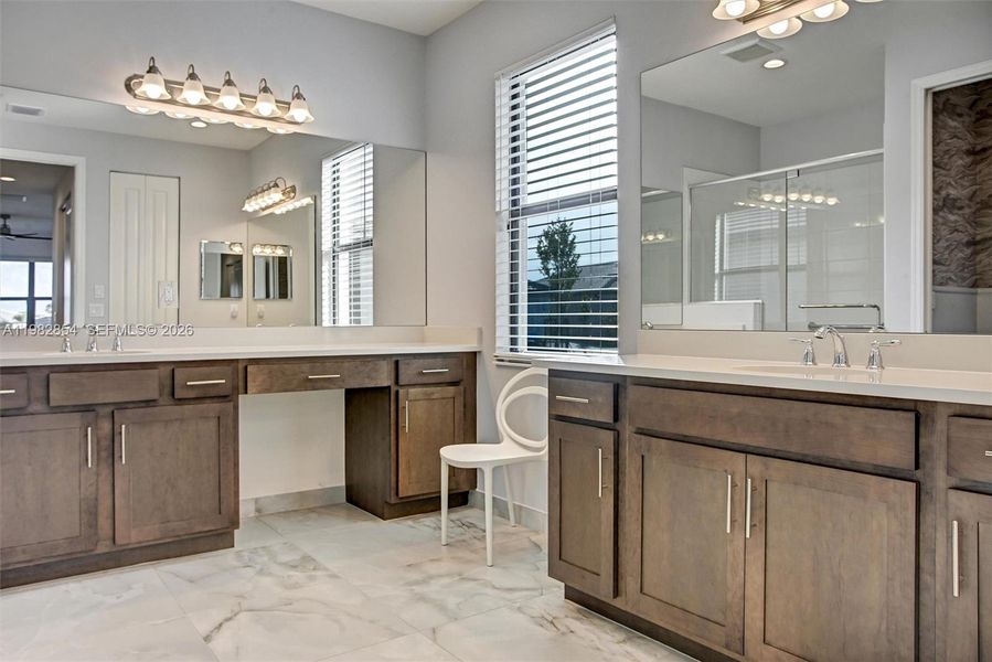 Furnished interior view inside a new home in , Port St. Lucie (Image 11).