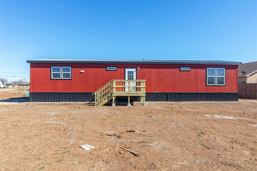 Exterior details and patio area of a home in , Merkel (Image 16).