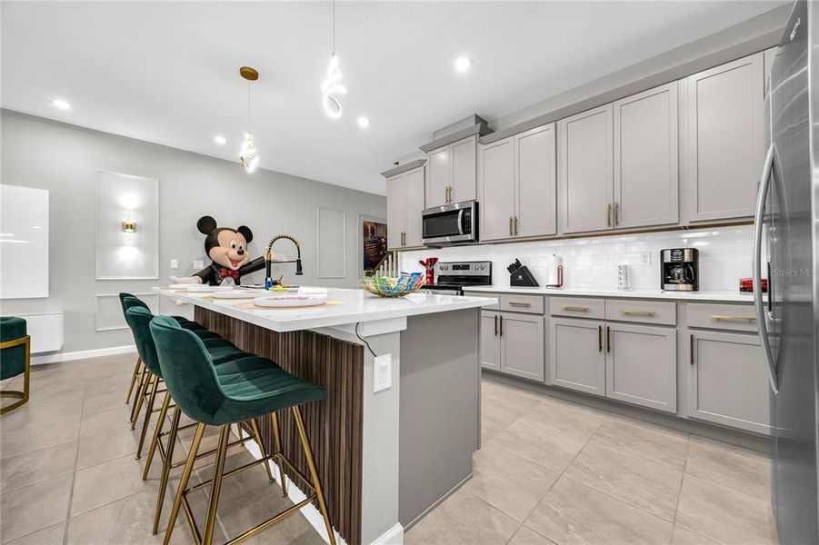 Furnished interior view inside a new home in , Kissimmee (Image 41).