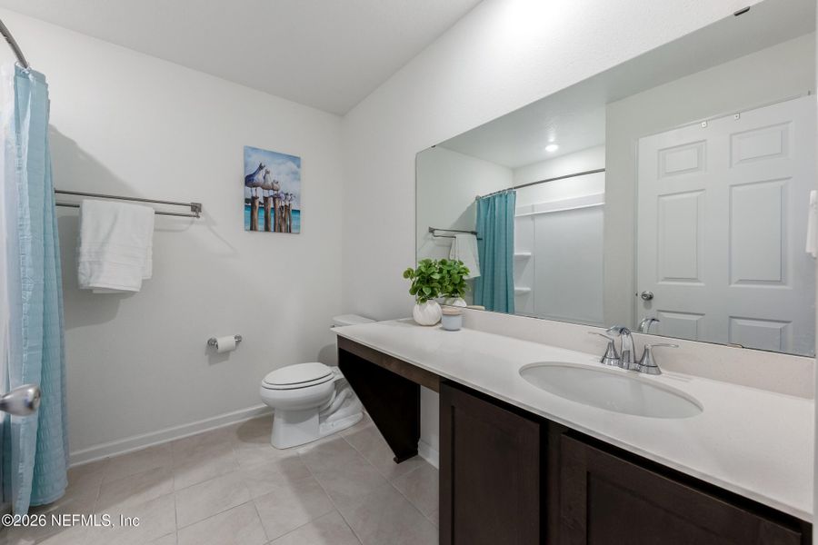 Furnished interior view inside a new home in Copper Ridge, Jacksonville (Image 43).